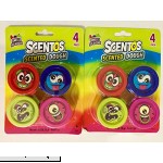 Scentos Dough Double Pack of the 4-pack Total 8  B01N80SMR2